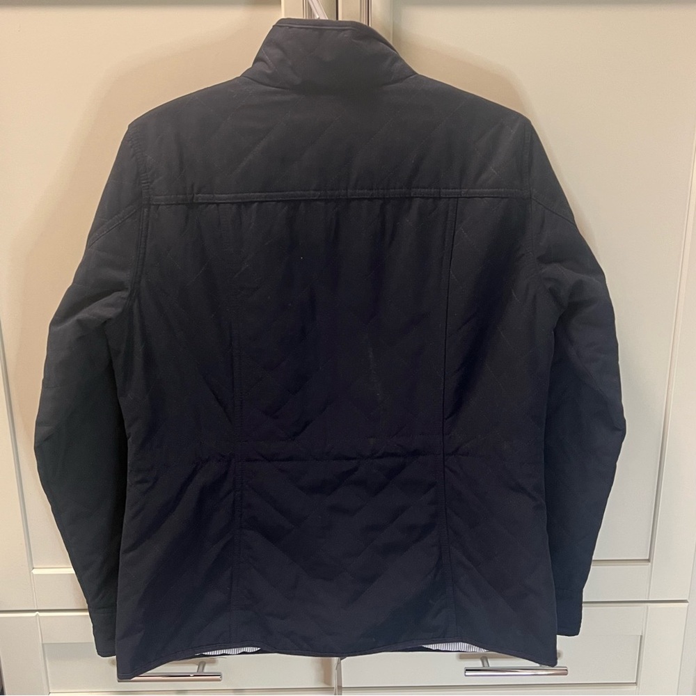 NWT DENVER HAYES Quilted Navy Blue Jacket Women's Size Medium - Picture 16 of 16